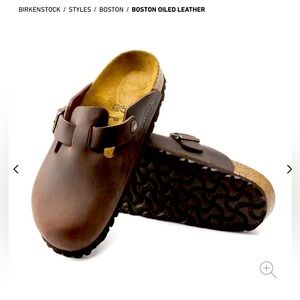 Birkenstock Boston Oiled Leather - Habana